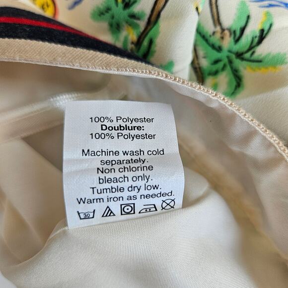 NWT JCrew Hawaiian Island Pleated Skirt Size 4 Petite - Picture 10 of 12